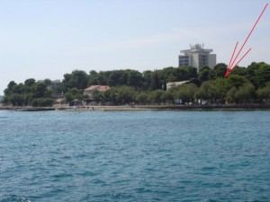 Apartments Punta,center Vodice,50m beach,Dalmatie,Kroatien